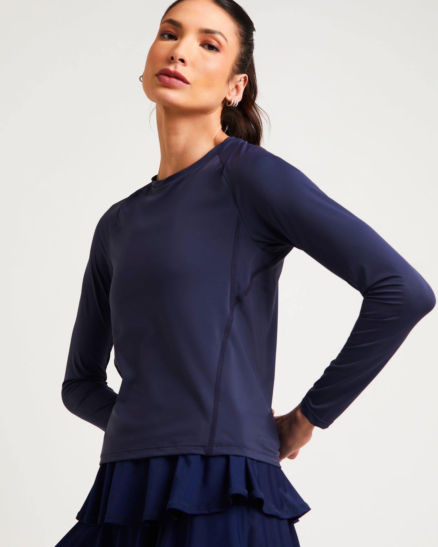 Blusa manga longa básica UPF50+ (CA02)