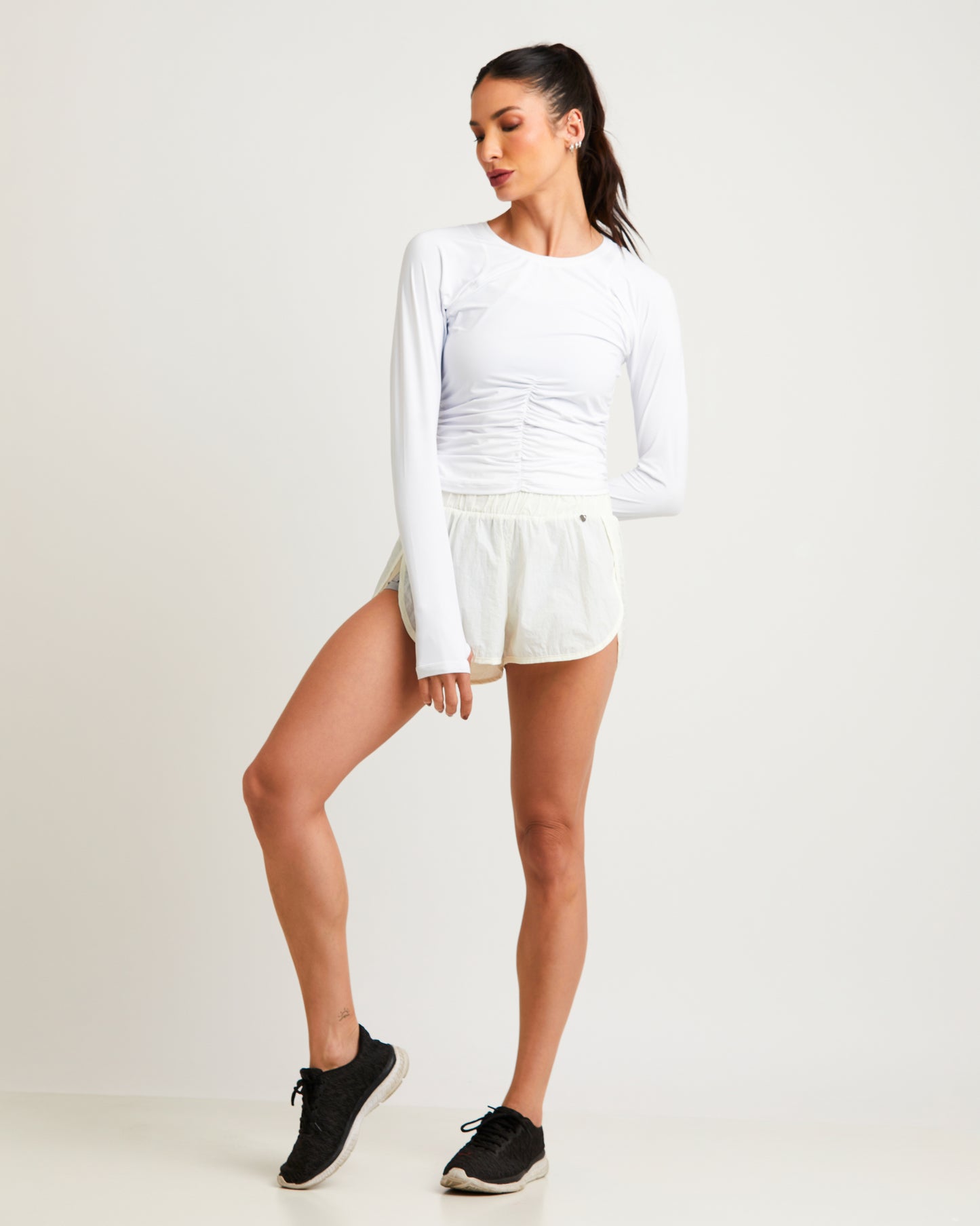 Blusa manga longa franzir UPF50+ (CA03)