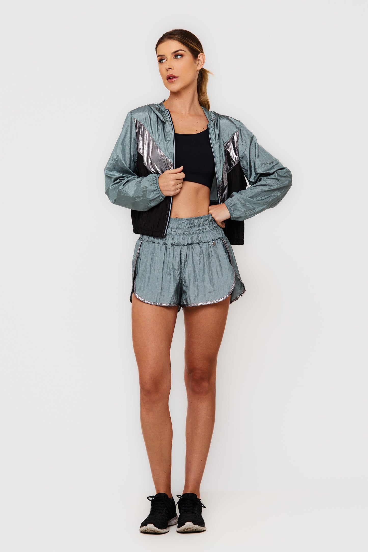 Short cintura alta Metalizado (SH01M)
