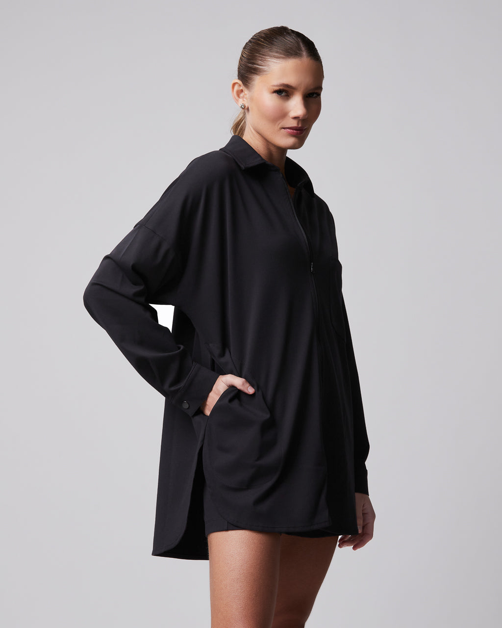 Jaqueta camisao de moletom (JA05)