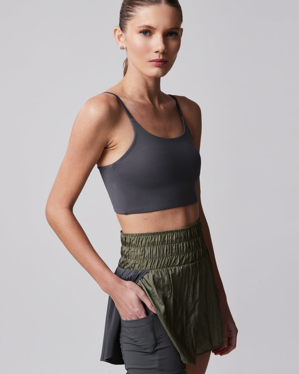 Shorts plissado costa (SH26)