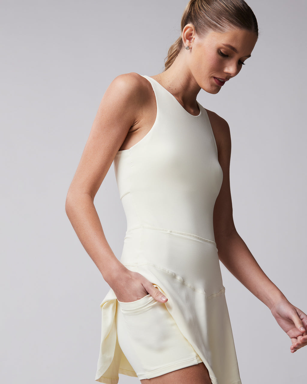 Vestido costa decote V (VE07)
