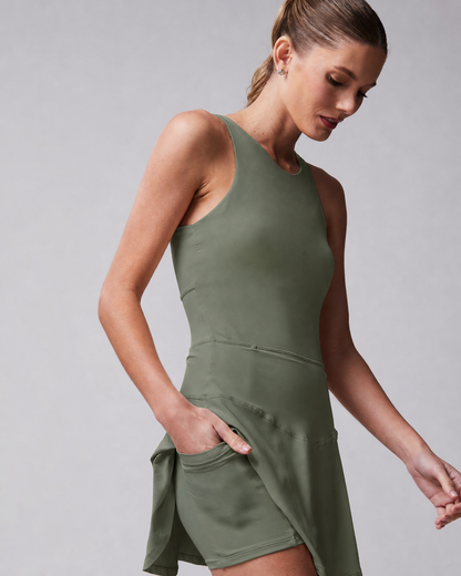 Vestido costa decote V (VE07)